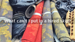 What can’t I put in a hired skip? - GSH Skip Hire