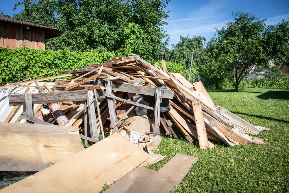 Wooden Waste Debris
